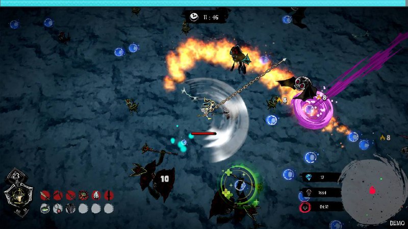 屠戮者：起源（Slasher: Origins）免安装中文版【PC】《屠戮者：起源》是一款 2.5D 自动攻击生存大乱斗游戏，带有轻度肉鸽 (rogue-lite) 元素，采用暗黑动画叙事手法