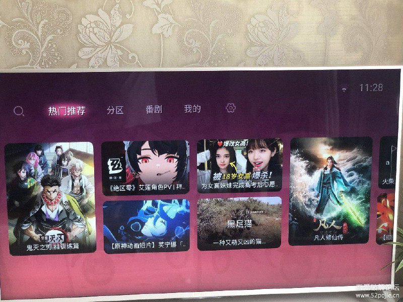 哔哩哔哩bilibilitv1.6.6盒子版 2024年最新版 链接：